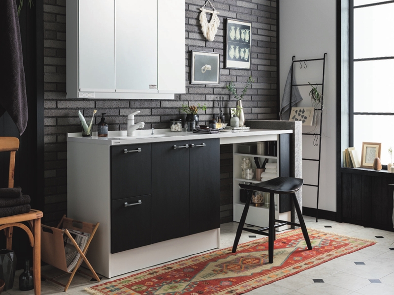 岡山市 洗面化粧台 Cライン