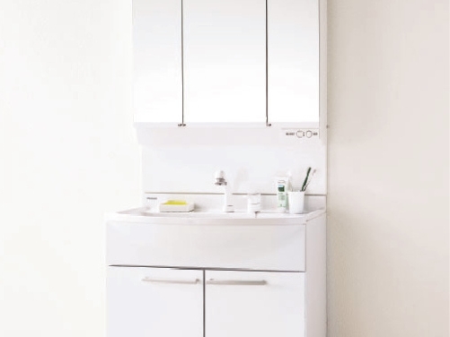 岡山市 洗面化粧台 Mライン