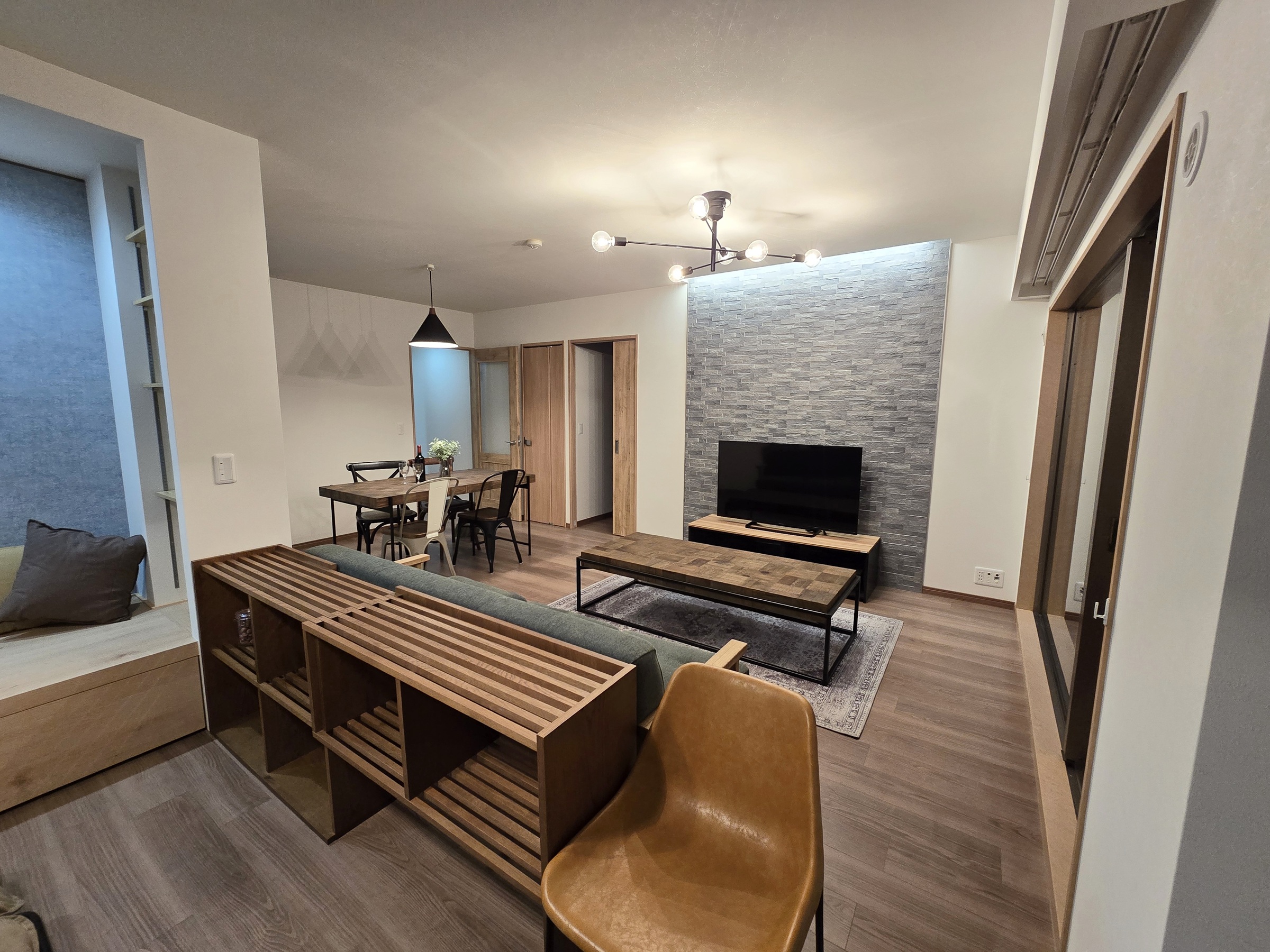 岡山市 リビングリノベーション施工事例